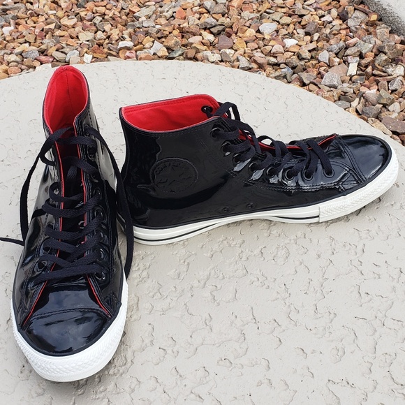 patent leather converse mens